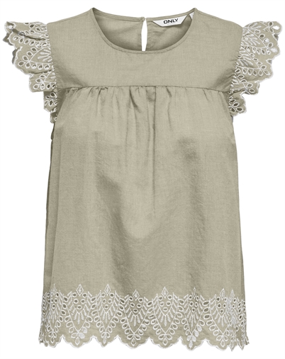 Only - ONLTulum Top - Olive Gray